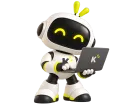 Kritsy, de mascotte van Krits, bij de fase KritsDev