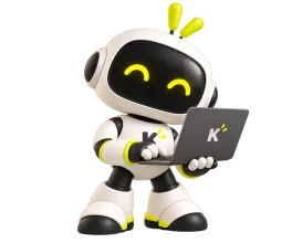 Kritsy, de mascotte van Krits, bij de fase KritsDev